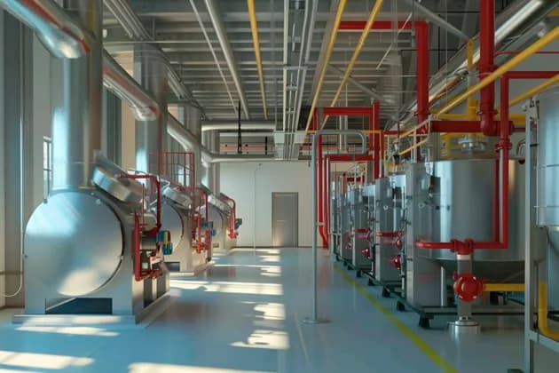 Монтаж промышленных котельных