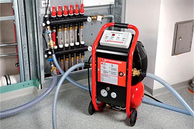 Промывка системы отопления