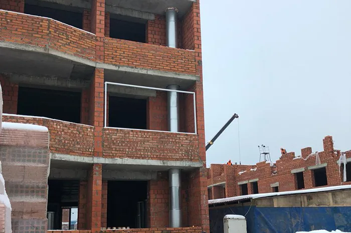 Монтаж коаксиального дымохода МКД — миниатюра 2