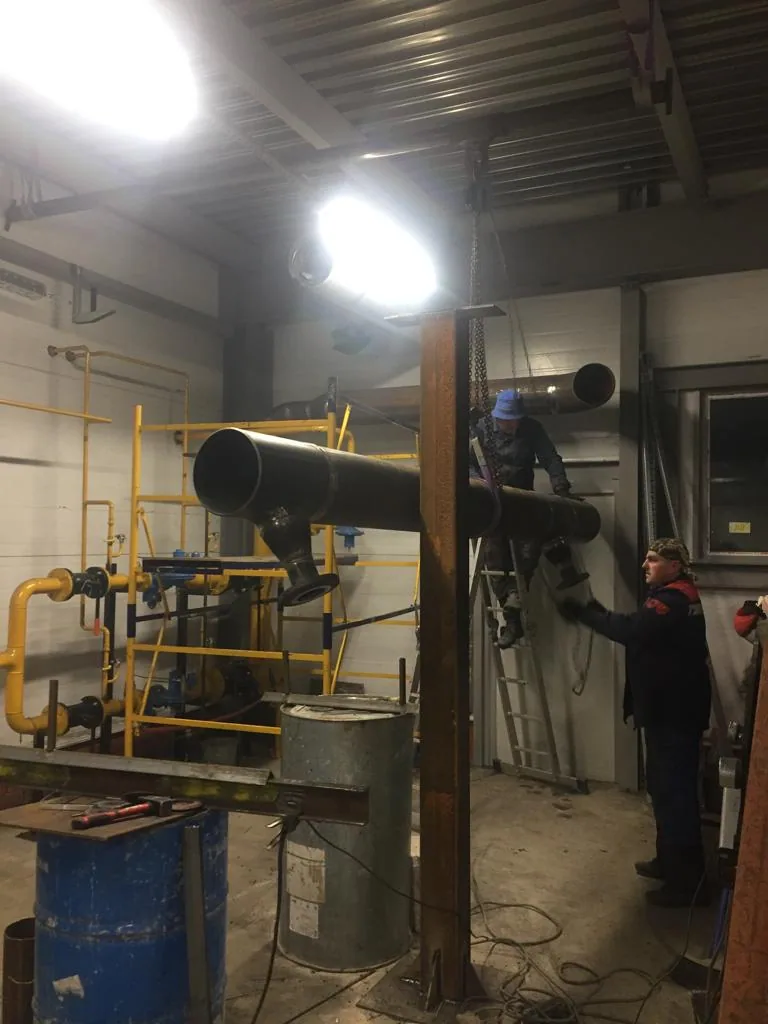 Монтаж промышленной котельной — миниатюра 5