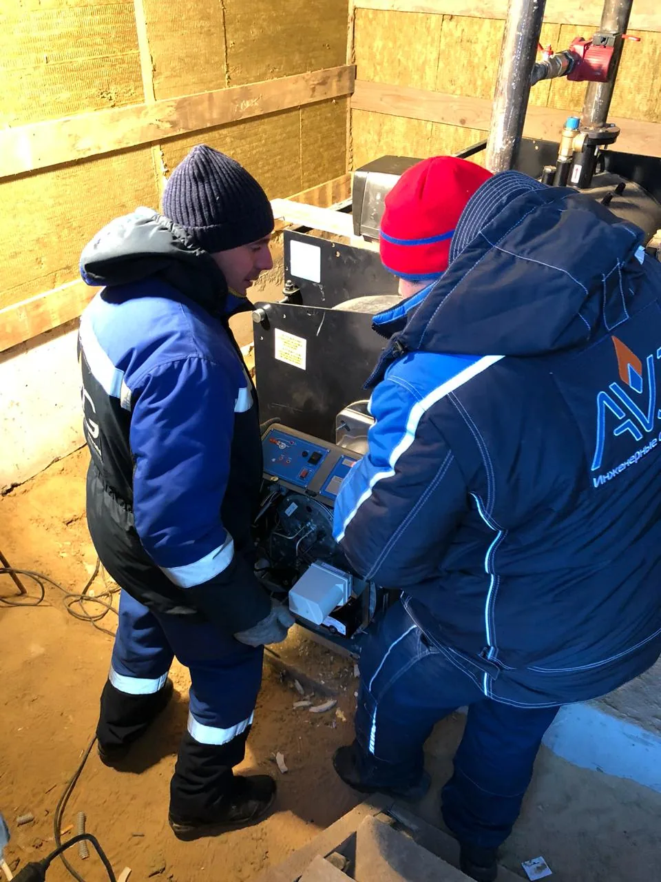 Монтаж временной дизельной котельной 400 кВт — миниатюра 4