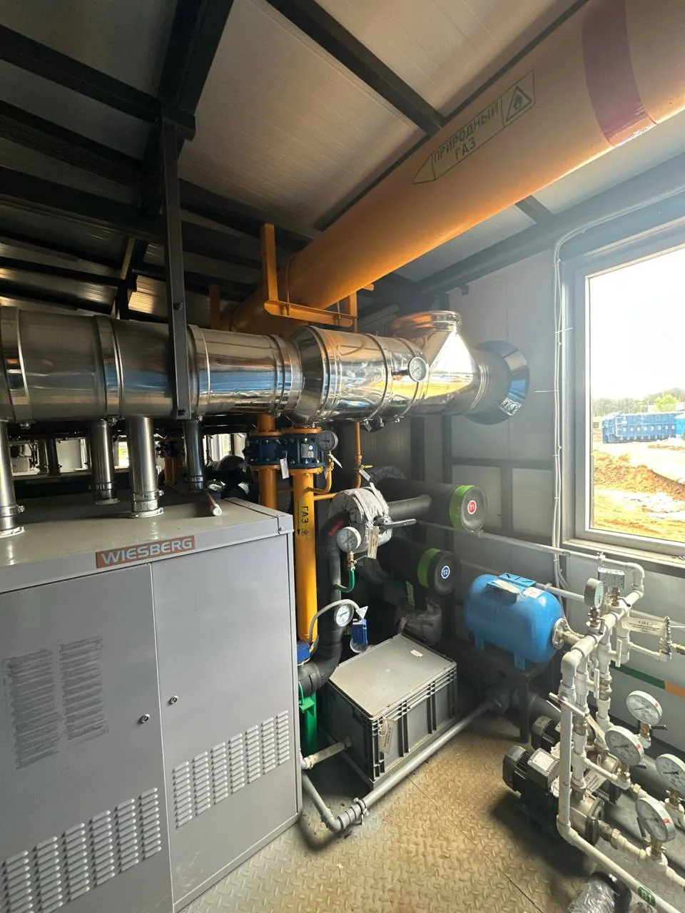 Многофункциональный спортивный комплекс «Парк Малевич» — приёмка котельной — миниатюра 4