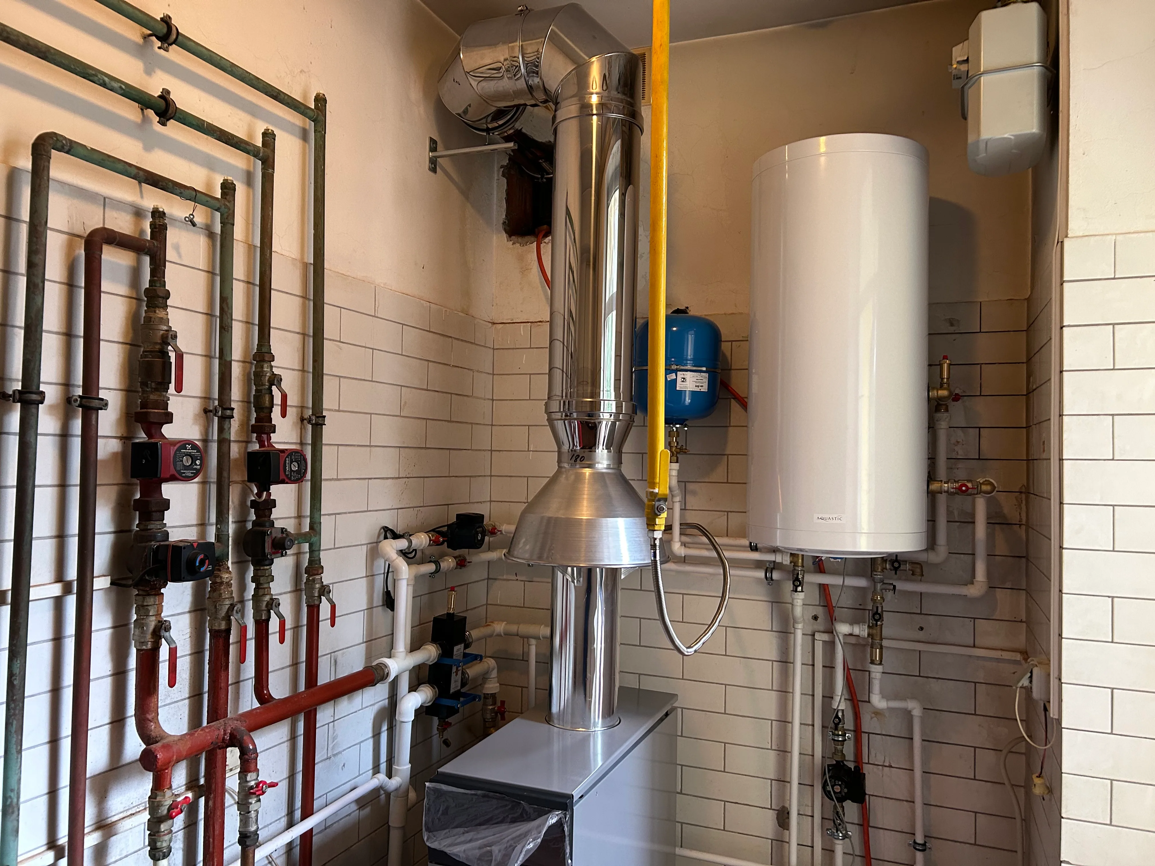 Замена котла и установка косвенного водонагревателя — миниатюра 7